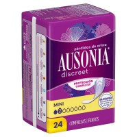 хигиена,тяло,ausonia,discreet,mini,urine,loss,compresses,24,units,clear,(multicolor)