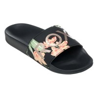 дамски,сандали,и,чехли,roxy,slippy,ii,slides,black,green,print,(black)