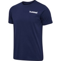 тениска,мъжки,тениски,hummel,motion,co,short,sleeve,t,shirt,blue,(navy)
