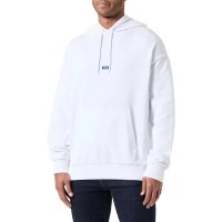 суичър,мъжки,пуловери,hugo,nalonso,01,blue,hoodie,white