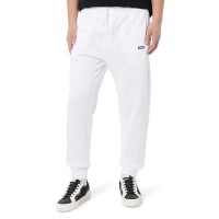 анцуг,мъжки,панталони,hugo,napin,01,blue,sweat,pants,white
