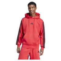 суичър,мъжки,пуловери,adidas,essentials,3,stripes,fleece,hoodie,red,(pure,ruby,black)