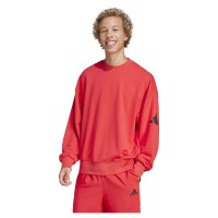 блуза,мъжки,пуловери,adidas,essentials,loose,fit,3,bar,logo,sweatshirt,orange,(pure,ruby,black)
