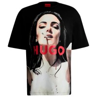 тениска,мъжки,тениски,дамски,тениски,hugo,duwedie,01,short,sleeve,t,shirt,black,(black)