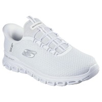 обувки,мъжки,маратонки,skechers,glide,step,slip,on,shoes,white,mesh,pu,(white)