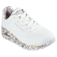 маратонки,дамски,маратонки,skechers,uno,loving,love,trainers,white,durabuck,rose,gold,print,trim,(white)