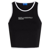 дънки,дамски,топове,karl,lagerfeld,jeans,a2w17024,sleeveless,top,black,(black)
