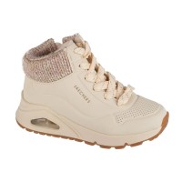 обувки,детски,боти,skechers,uno,gen1,darling,daze,boots,natural,synthetic,sweater,knit,(beige)