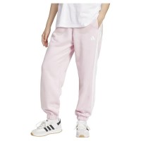 анцуг,дамски,панталони,adidas,essentials,3,stripes,fleece,loose,fit,joggers,pink,(clear,pink,white)