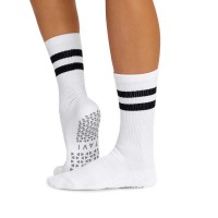 чорапи,дамски,чорапи,tavi,pilates,grip,kai,socks,white