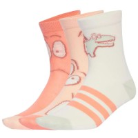 чорапи,детски,чорапи,adidas,adiraptor,crew,socks,3,units,multicolor,(powder,coral,off,white,wonder,clay)