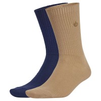 чорапи,мъжки,чорапи,adidas,originals,premium,essentials,crew,socks,2,units,cardboard,night,indigo,(brown,blue)