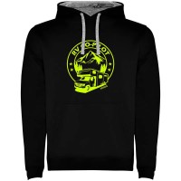 суичър,мъжки,пуловери,kruskis,copilot,hoodie,black,grey,(black)