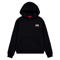 суичър,мъжки,пуловери,alpha,industries,camo,sleeve,hoodie,black,(black)