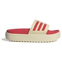 дамски,сандали,и,чехли,adidas,adilette,platform,slides,warm,vanilla,semi,lucid,red,semi,lucid,red,(beige)