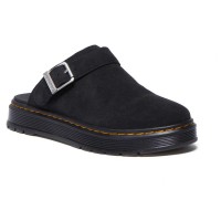пантофи,мъжки,пантофи,дамски,пантофи,dr,martens,brookline,mule,bronx,suede,slippers,black,(black)