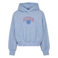 детски,суичър,детски,блузи,converse,kids,varsity,pintuck,hoodie,blue,(blue,supermoon,heather)