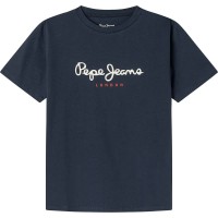 тениска,мъжки,тениски,дамски,тениски,pepe,jeans,new,art,short,sleeve,t,shirt,blue,(navy)