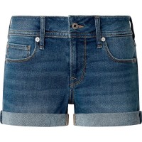къси,панталони,дамски,панталони,pepe,jeans,regular,siouxie,shorts,denim,ic4,(blue)