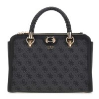 чанта,всички,чанти,guess,orlina,logo,society,bag,coal,logo,(black)