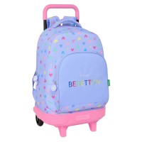 раница,раници,safta,compact,benetton,33l,33x22x45,cm,wheeled,backpack,multicolor