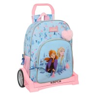 раница,раници,safta,evolution,trolley,froze,frozen,ice,magic,wheeled,backpack,blue,(multicolor)