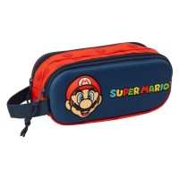 канцеларски,принадлежности,safta,double,3d,super,mario,3d,pencil,case,multicolor,(blue)