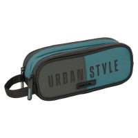 канцеларски,принадлежности,safta,double,urban,style,pencil,case,blue,(multicolor)
