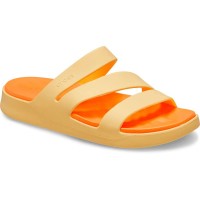 мъжки,джапанки,и,чехли,дамски,сандали,и,чехли,crocs,getaway,strappy,slides,orange,(golden,hour)