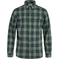 риза,с,дълъг,ръкав,мъжки,ризи,fjällräven,Övik,travel,long,sleeve,shirt,green,(dark,navy,patina,green)