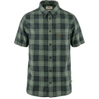 риза,с,къс,ръкав,мъжки,ризи,fjällräven,Övik,travel,short,sleeve,shirt,dark,navy,patina,green,(green)