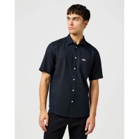 риза,с,къс,ръкав,мъжки,ризи,wrangler,1,pkt,short,sleeve,shirt,black