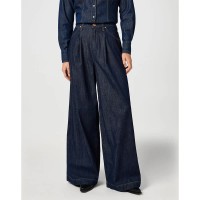 дънки,дамски,панталони,wrangler,pleated,trouser,jeans,saddle,(blue)