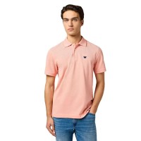 дамски,блузи,с,яка,мъжки,блузи,с,яка,wrangler,refined,short,sleeve,polo,orange,(orange)