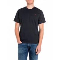 тениска,мъжки,тениски,replay,m3015.000.2660,short,sleeve,t,shirt,blue,(dark,navy)