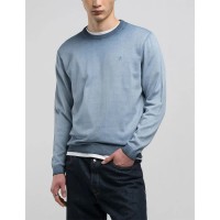 блуза,мъжки,пуловери,replay,uk4705.000.g20785a,sweater,steel,blue,(blue)