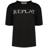 тениска,дамски,тениски,replay,w3379b.000.20994,short,sleeve,t,shirt,black