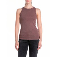 тениска,дамски,тениски,replay,w3415.000.22839g,sleeveless,t,shirt,burlwood,(brown)