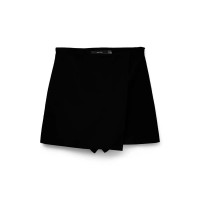 пола,дамски,поли,и,рокли,vero,moda,melina,solid,high,waist,short,skirt,black