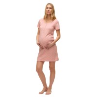 пижама,дамски,пижами,mamalicious,mira,star,maternity,pyjama,misty,rose,star,(pink)