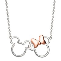 бижутерия,peers,hardy,mickey,minnie,necklace,silver,(multicolour)