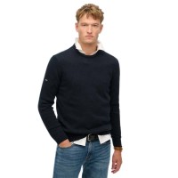 блуза,мъжки,пуловери,дамски,пуловери,superdry,cotton,classics,sweater,blue,(navy)