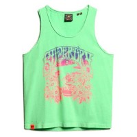тениска,дамски,тениски,superdry,psych,surf,graphic,racer,sleeveless,t,shirt,neo,mint,green,(green)
