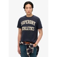 тениска,мъжки,тениски,superdry,vintage,athletic,short,sleeve,t,shirt,eclipse,navy,ecru,(blue)