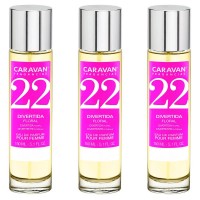 дамски,парфюми,caravan,nº22,150ml,parfum,3,units,pink,(transparent)