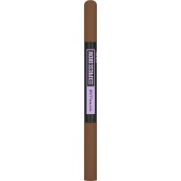 очна,линия,maybelline,my,brow,satin,duo,eyebrow,pencil,02,medium,brown,multicolor