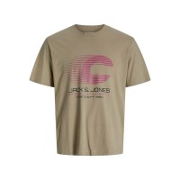 тениска,мъжки,тениски,jack,&,jones,vibrant,short,sleeve,t,shirt,silver,sage,(beige)