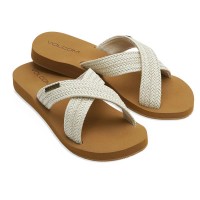 джапанки,дамски,сандали,и,чехли,volcom,double,cross,flip,flops,beige,(cream)