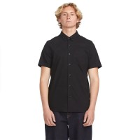 риза,с,къс,ръкав,мъжки,ризи,volcom,everett,oxford,short,sleeve,shirt,new,black,(black)