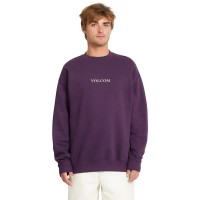 поларена,блуза,мъжки,пуловери,volcom,stone,fleece,sweatshirt,grape,royale,(purple)
